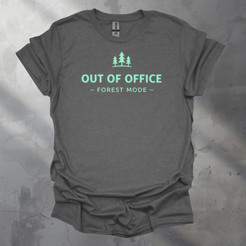 Out Of Office Forest Mode Graphic T-Shirt