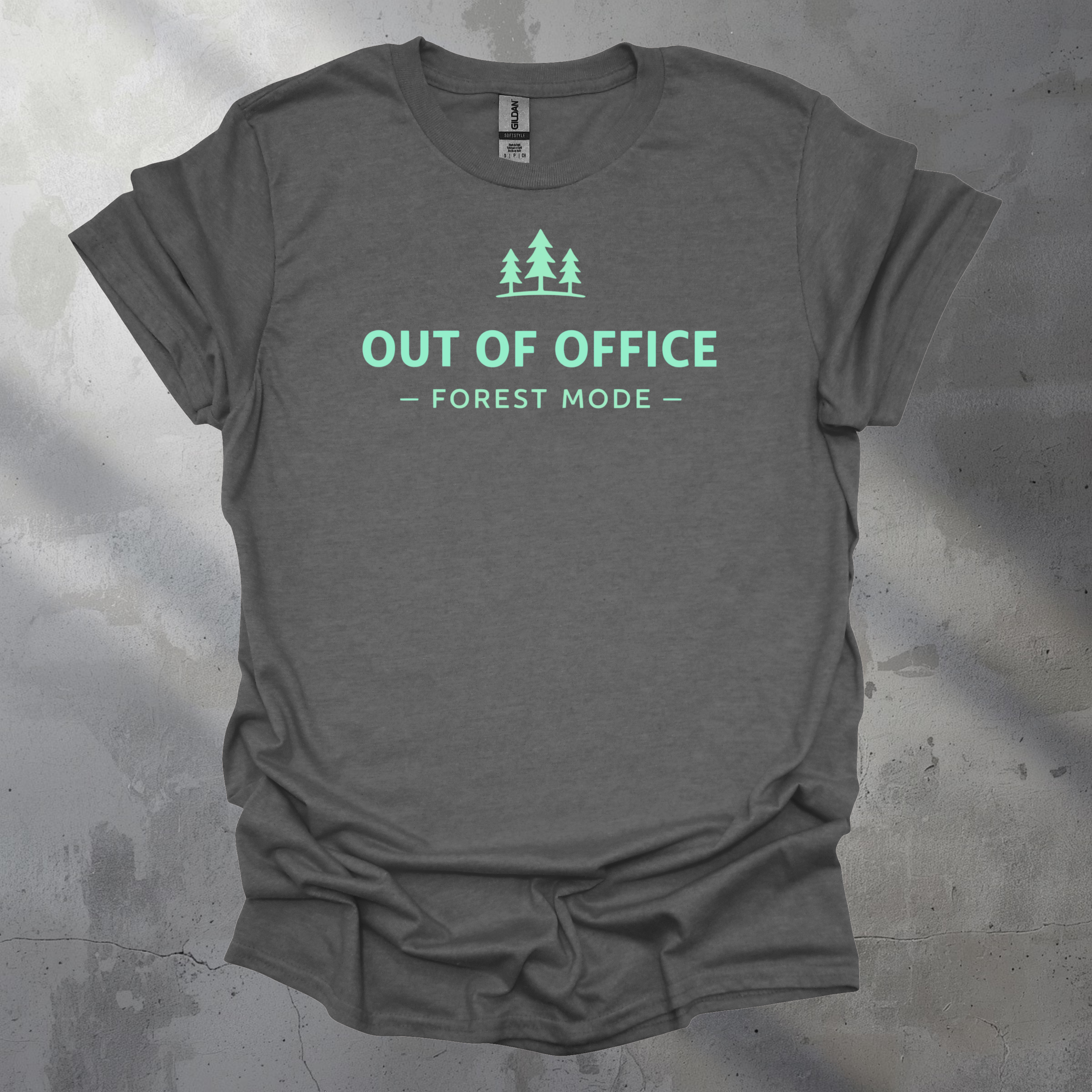 Out Of Office Forest Mode Graphic T-Shirt