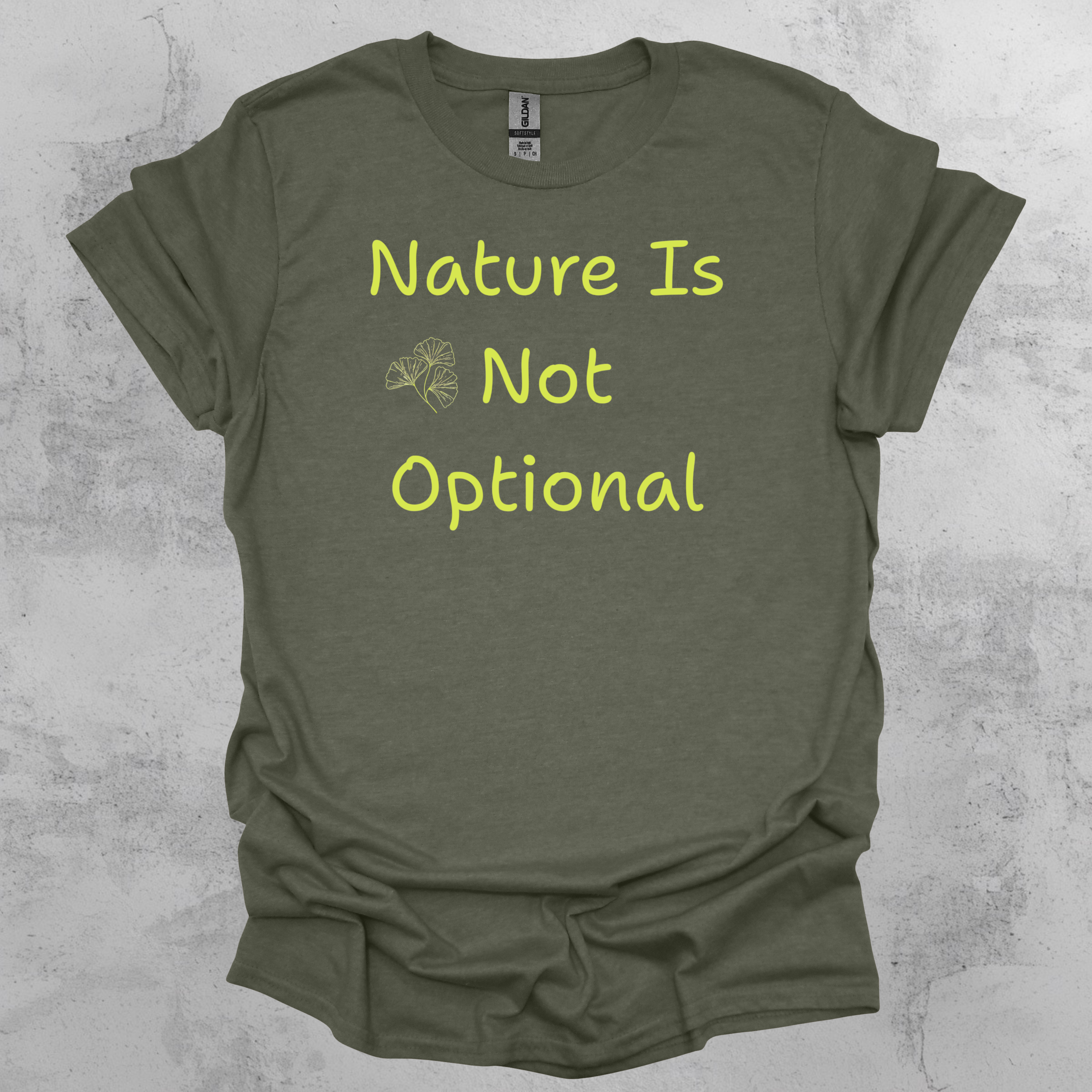 Nature Is Not Optional Graphic T-Shirt