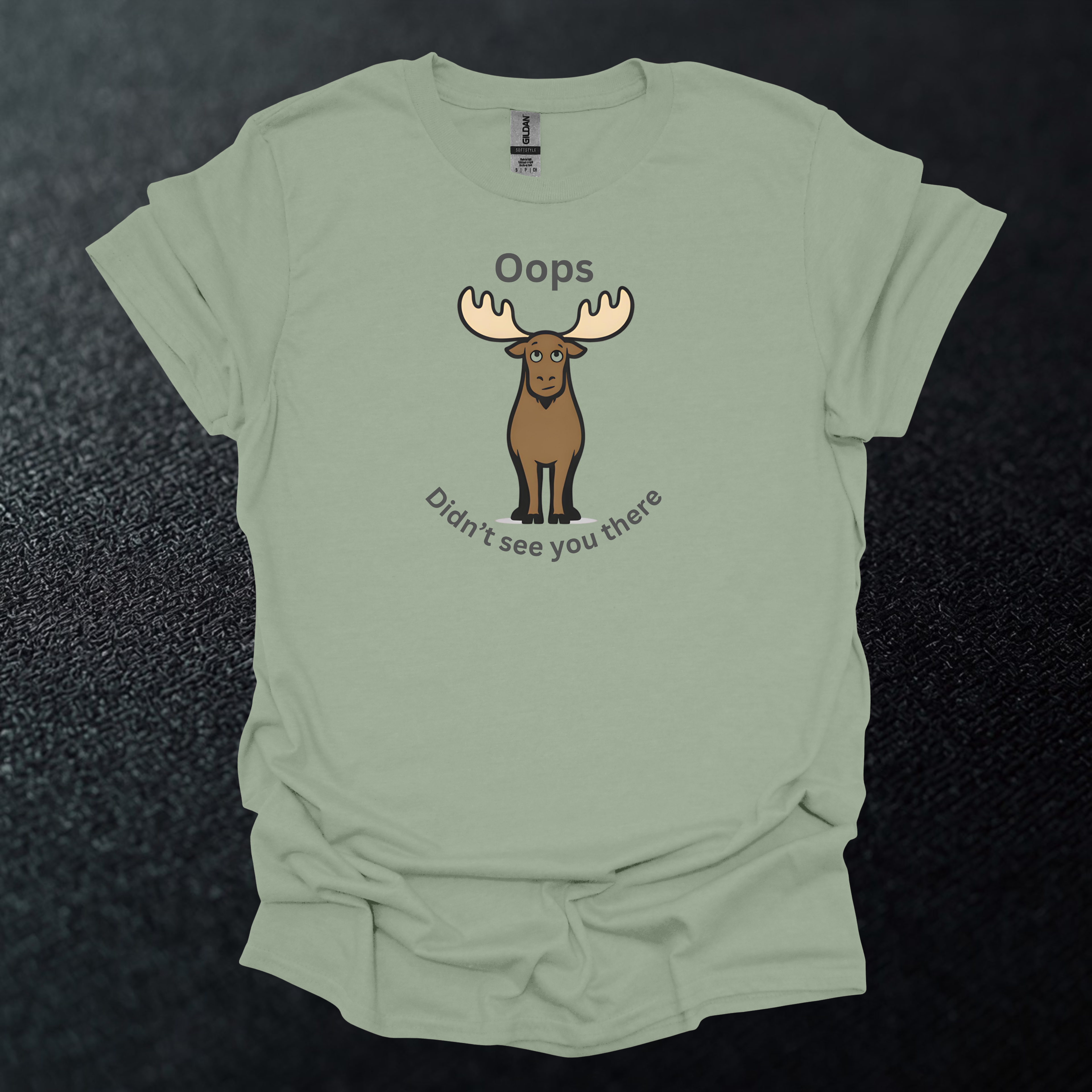 Moose Oops Didn't See You There Graphic T-Shirt