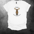 Moose Oops Didn't See You There Graphic T-Shirt