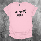 Mildly Wild Fox Mostly Civil Occasionally Feral T-Shirt