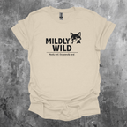Mildly Wild Fox Mostly Civil Occasionally Feral T-Shirt