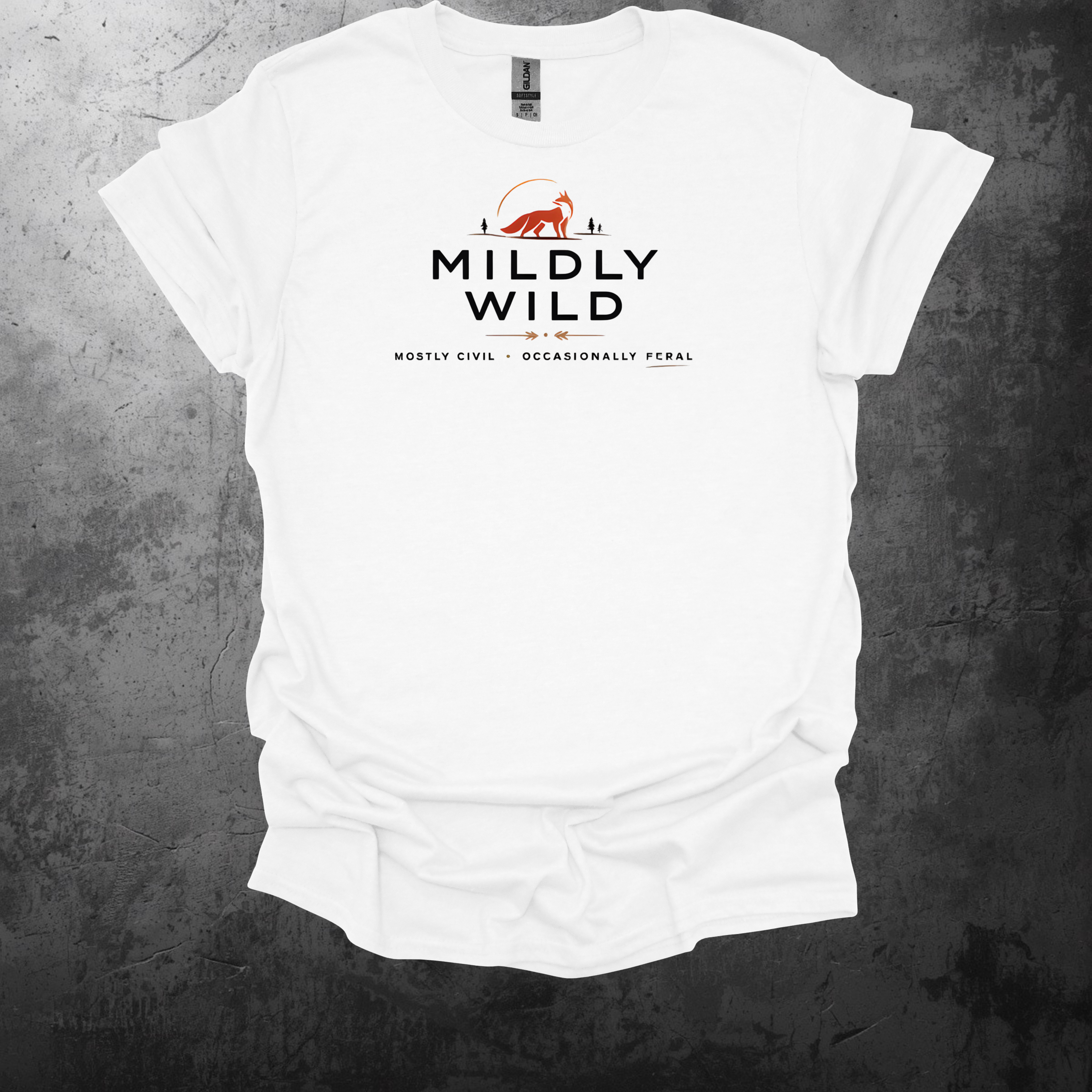 Mildly Wild Mostly Civil Occasionally Feral T-Shirt