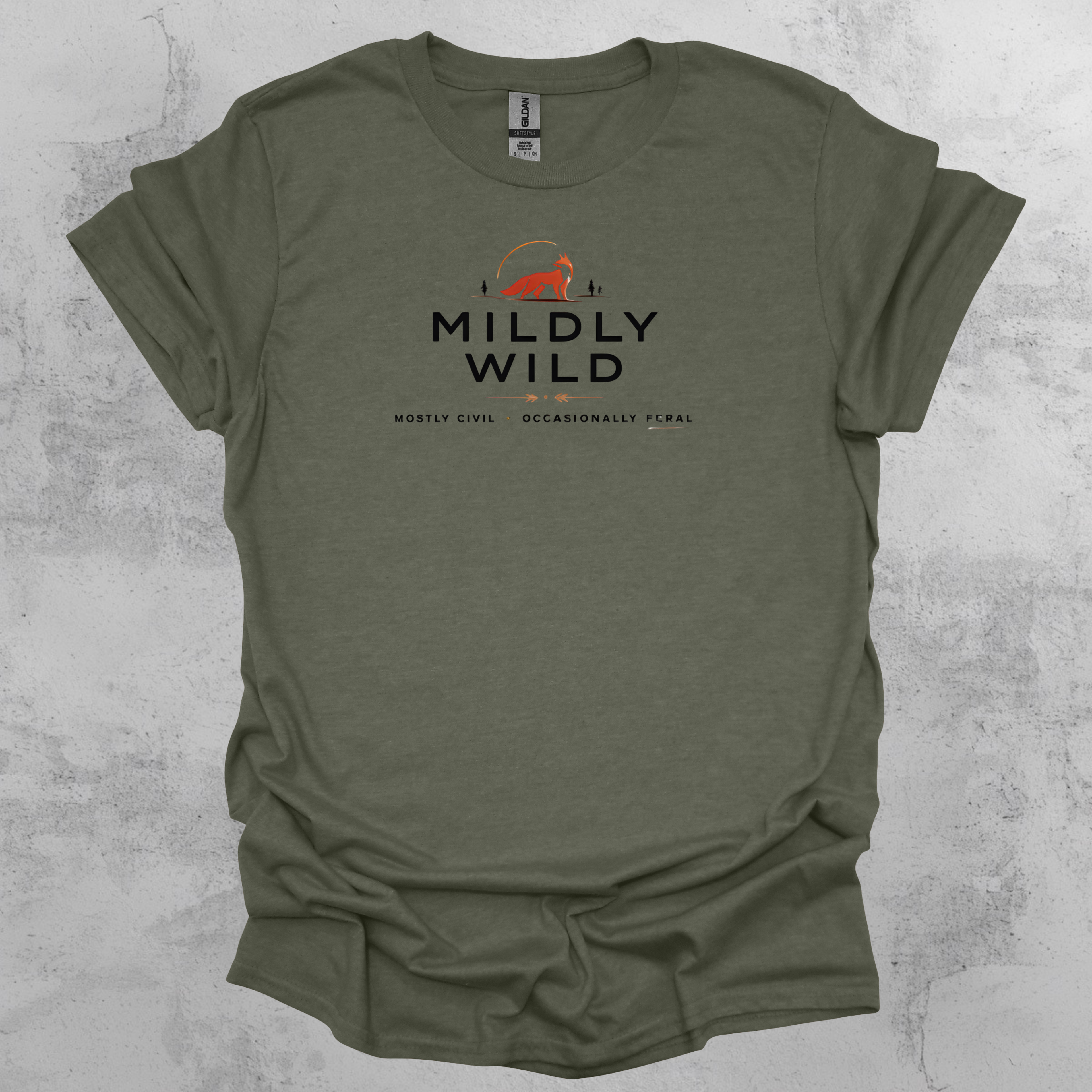 Mildly Wild Mostly Civil Occasionally Feral T-Shirt