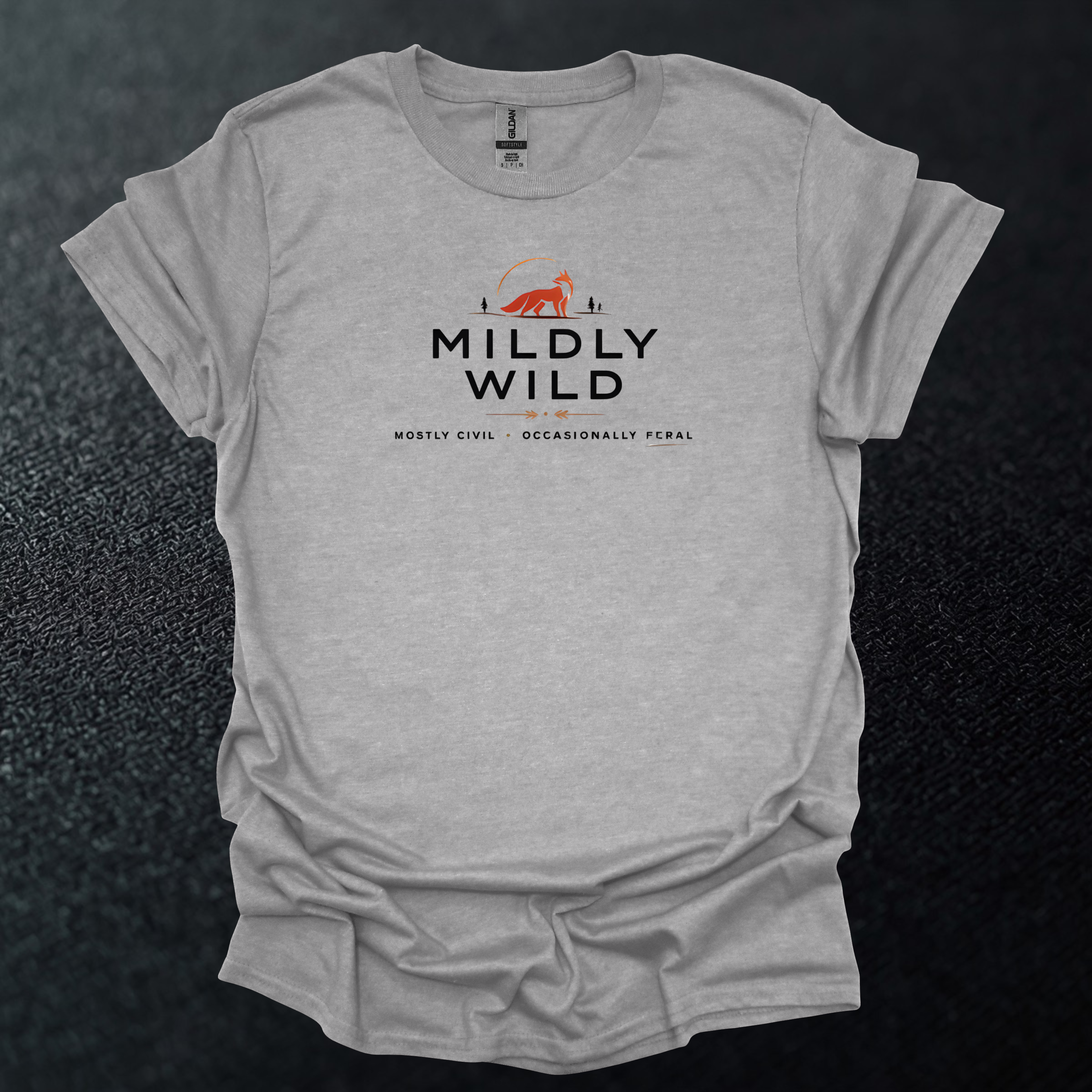 Mildly Wild Mostly Civil Occasionally Feral T-Shirt