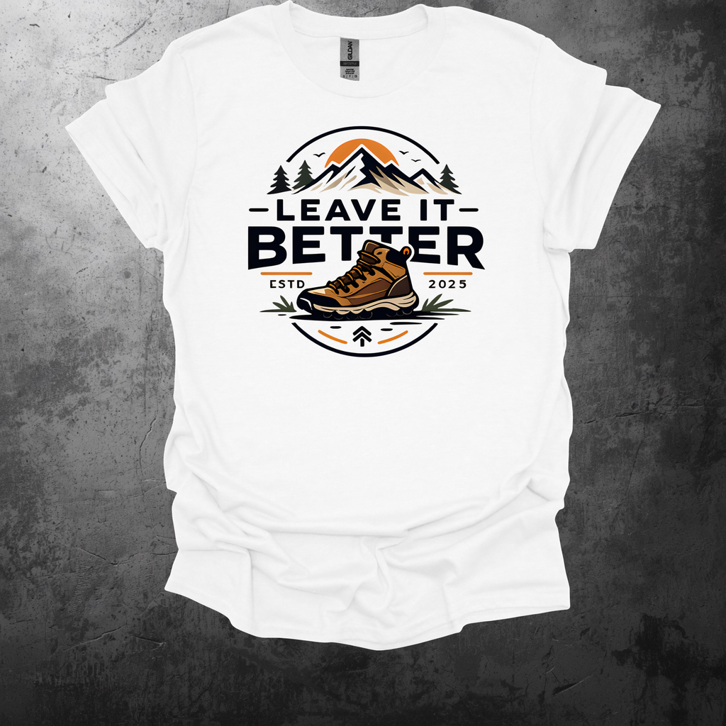 Leave It Better Badge Graphic T-Shirt