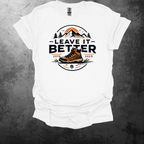 Leave It Better Badge Graphic T-Shirt