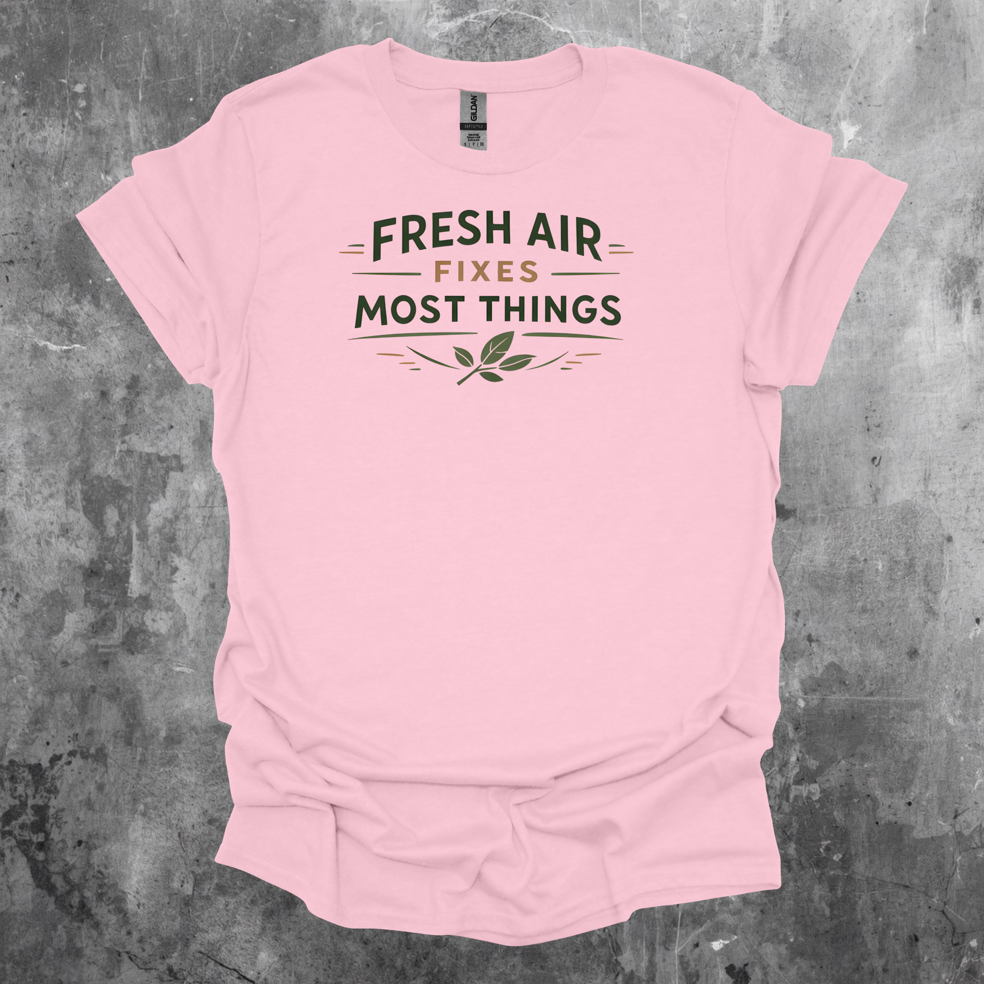 Fresh Air Fixes Most Things T-Shirt