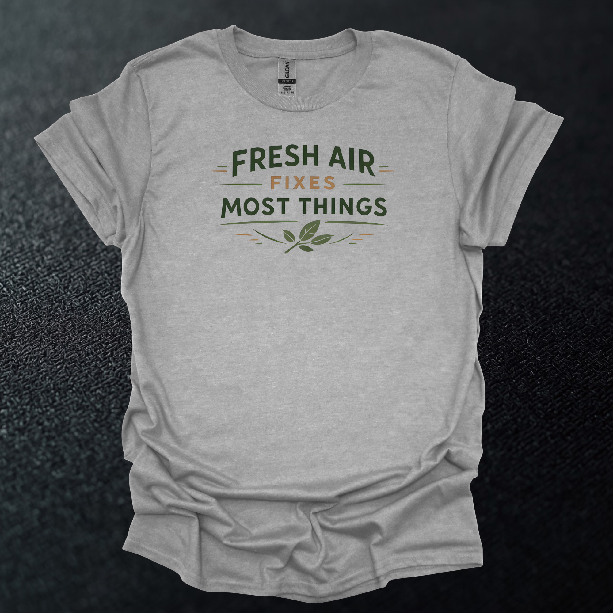 Fresh Air Fixes Most Things T-Shirt