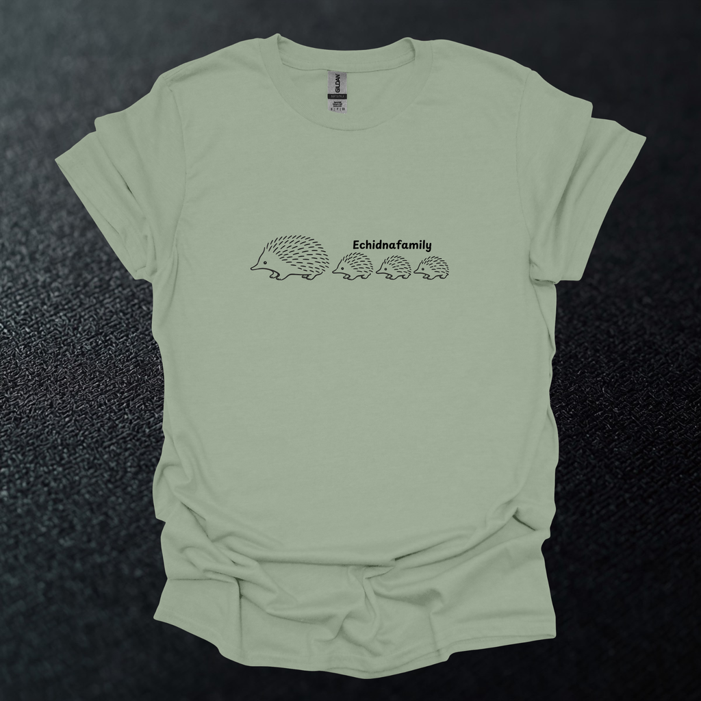 Echidna Family Graphic T-Shirt