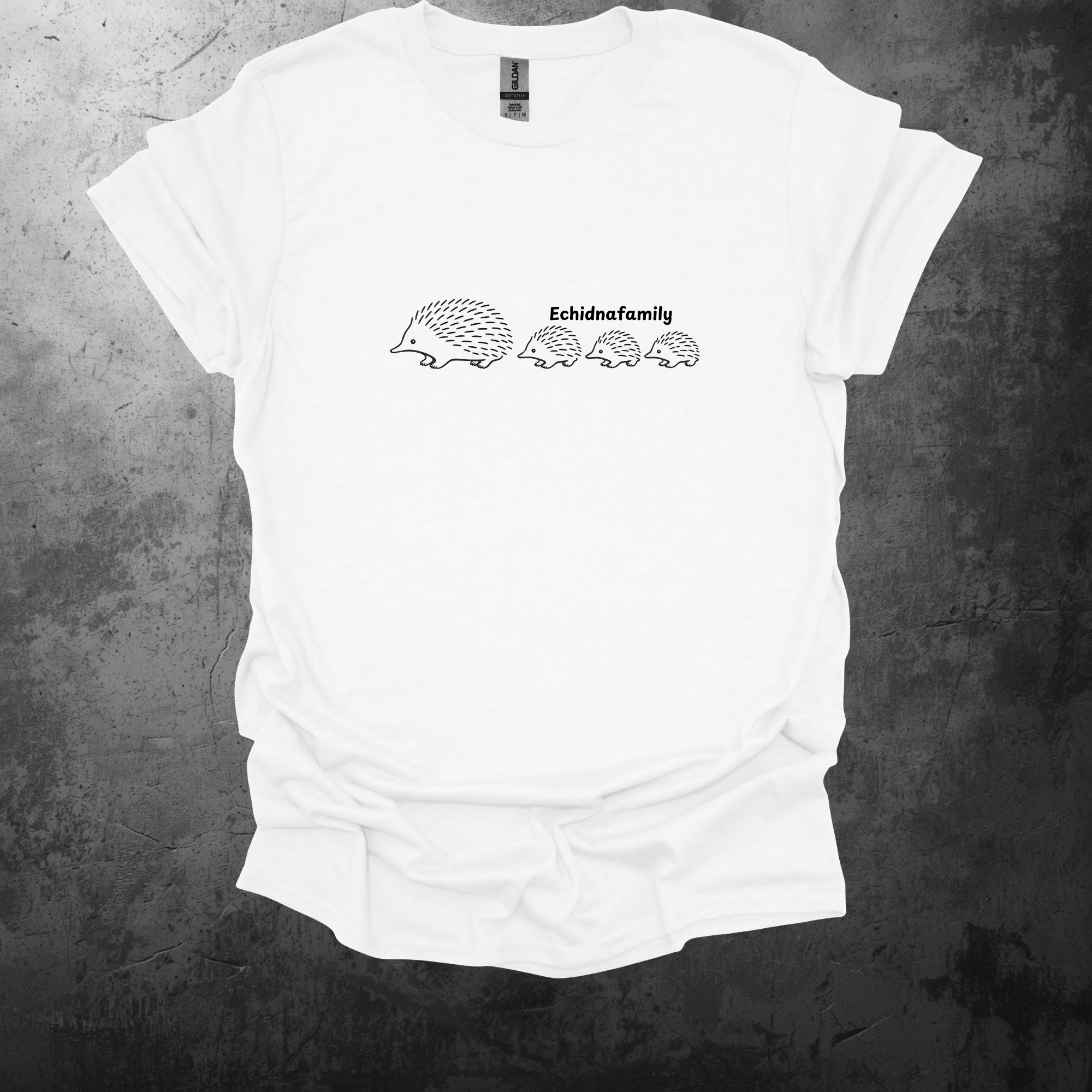 Echidna Family Graphic T-Shirt