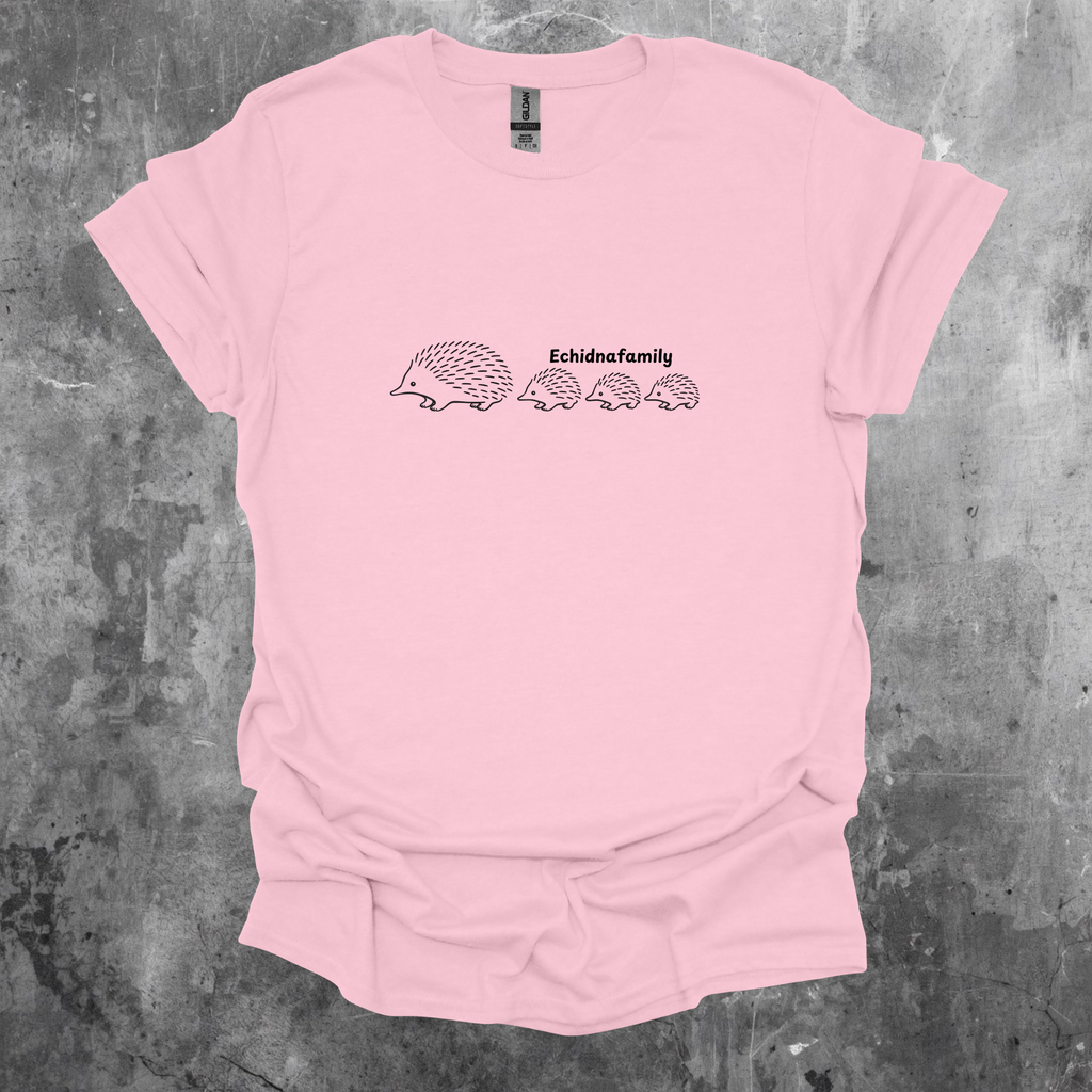 Echidna Family Graphic T-Shirt