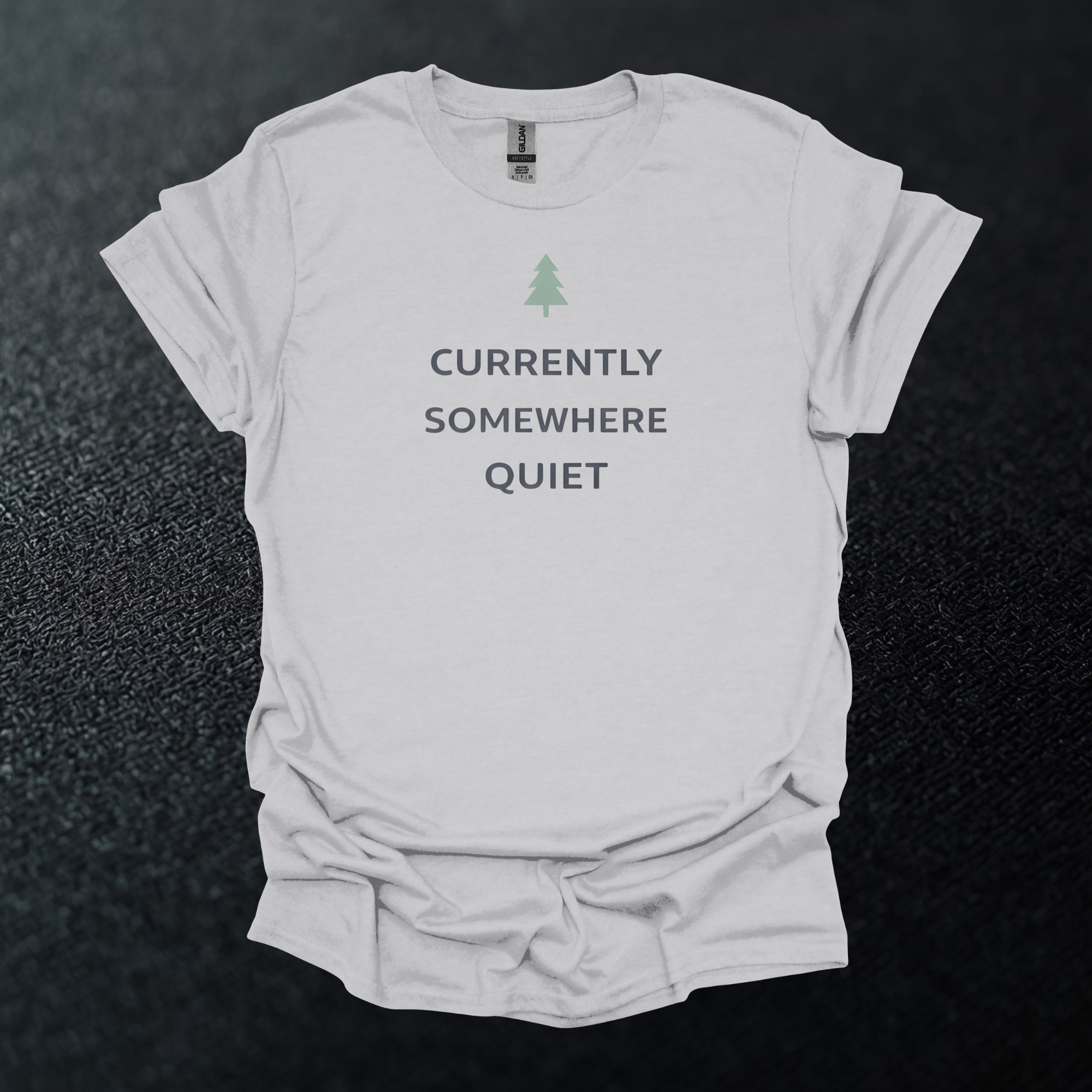 Currently Somewhere Quiet Graphic T-Shirt