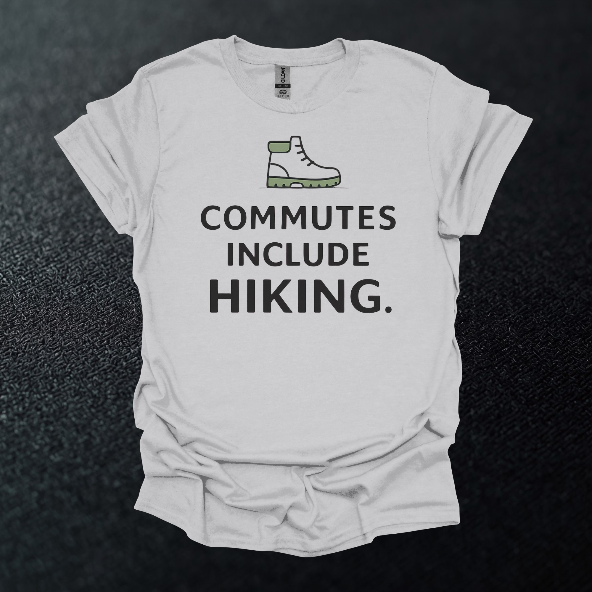 Commutes Include Hiking Graphic T-Shirt