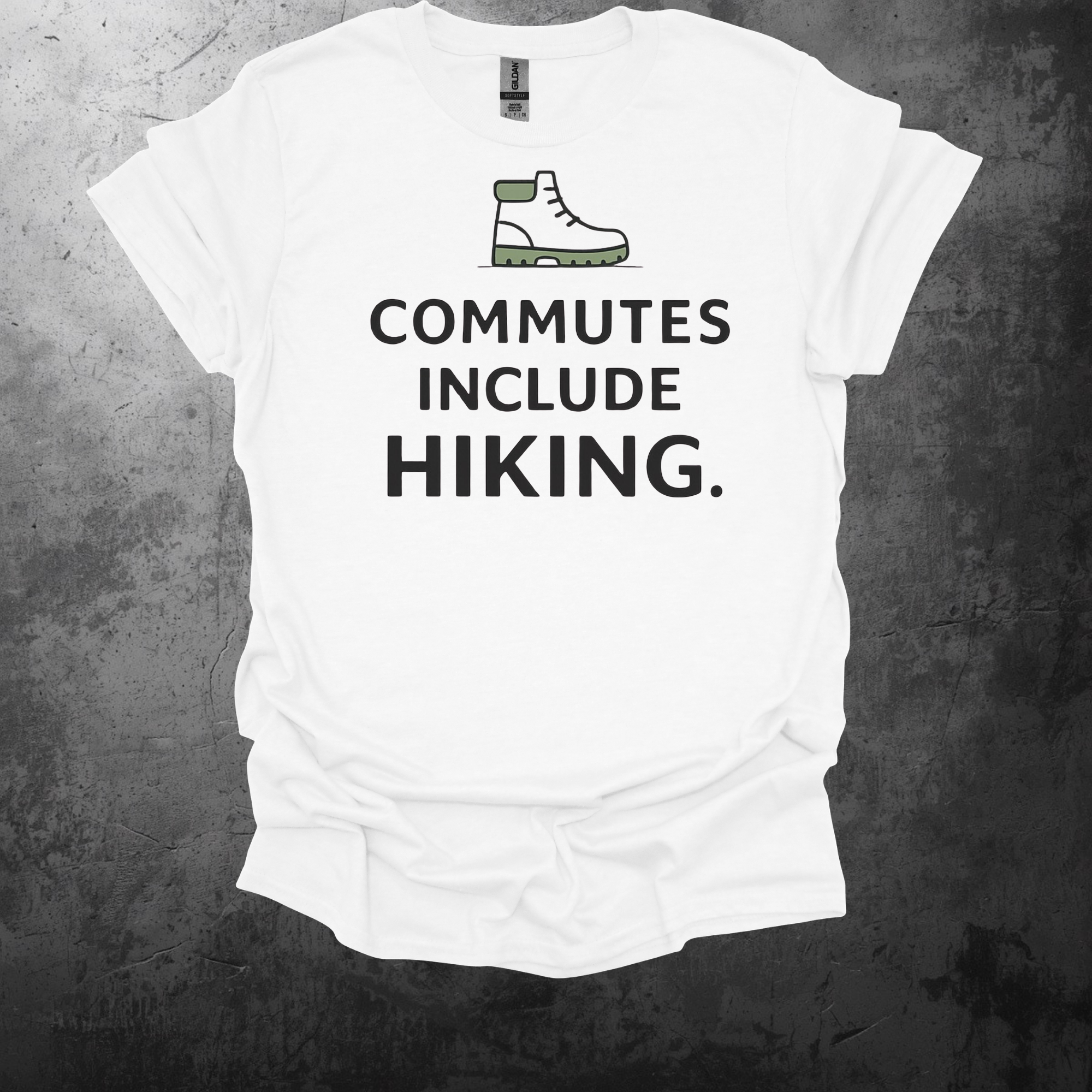 Commutes Include Hiking Graphic T-Shirt