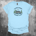 Camp More Worry Less Graphic T-Shirt