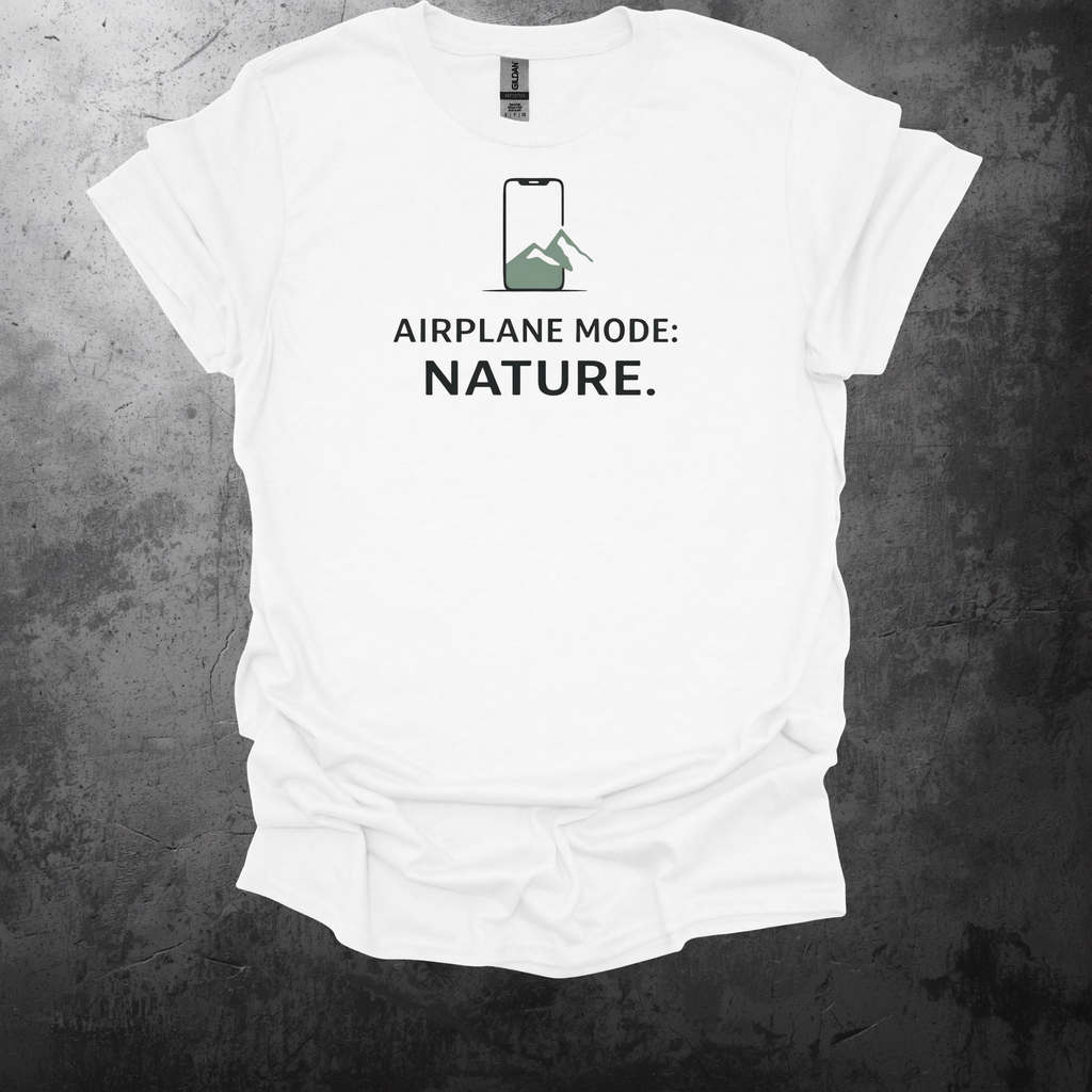 Airplane Mode. NATURE. T-Shirt