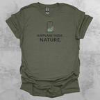 Airplane Mode. NATURE. T-Shirt