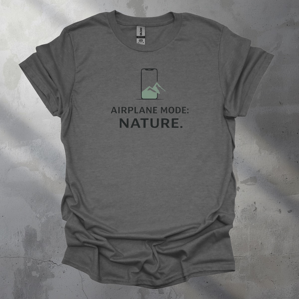 Airplane Mode. NATURE. T-Shirt