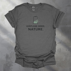 Airplane Mode. NATURE. T-Shirt