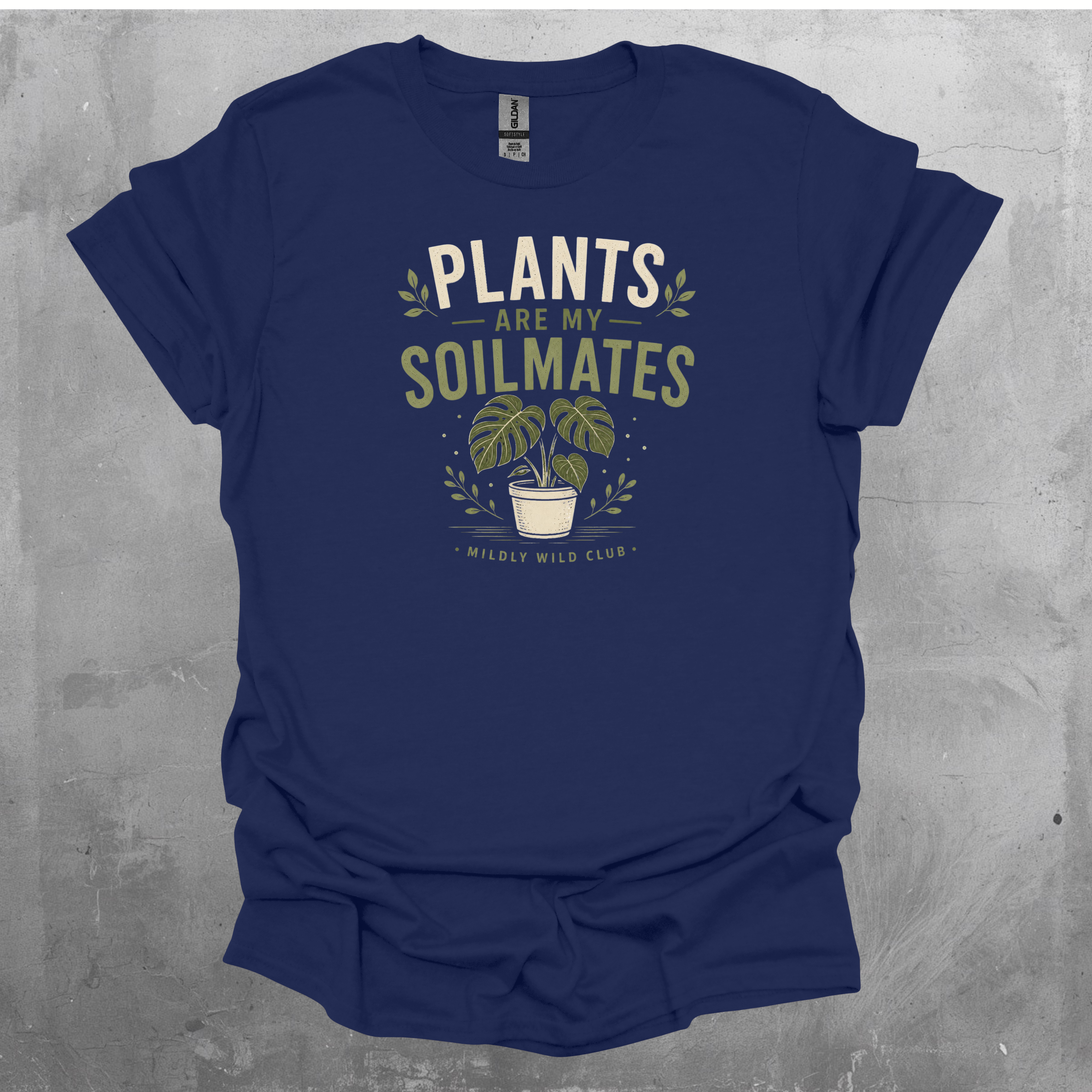 Plants Are My Soilmates T-Shirt — Cute Plant Lover Graphic Tee