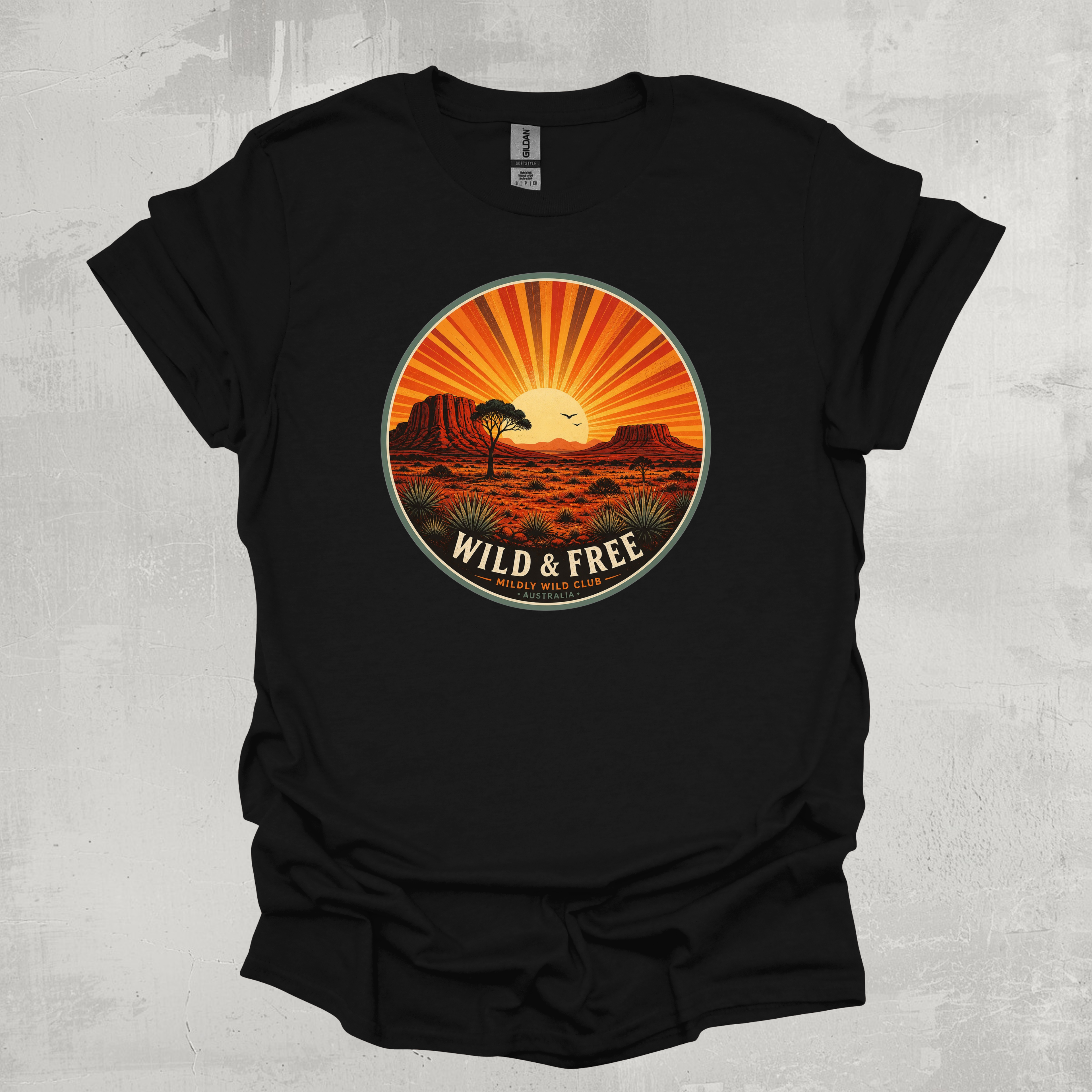 Wild & Free Sunset Mildly Wild Club T-Shirt