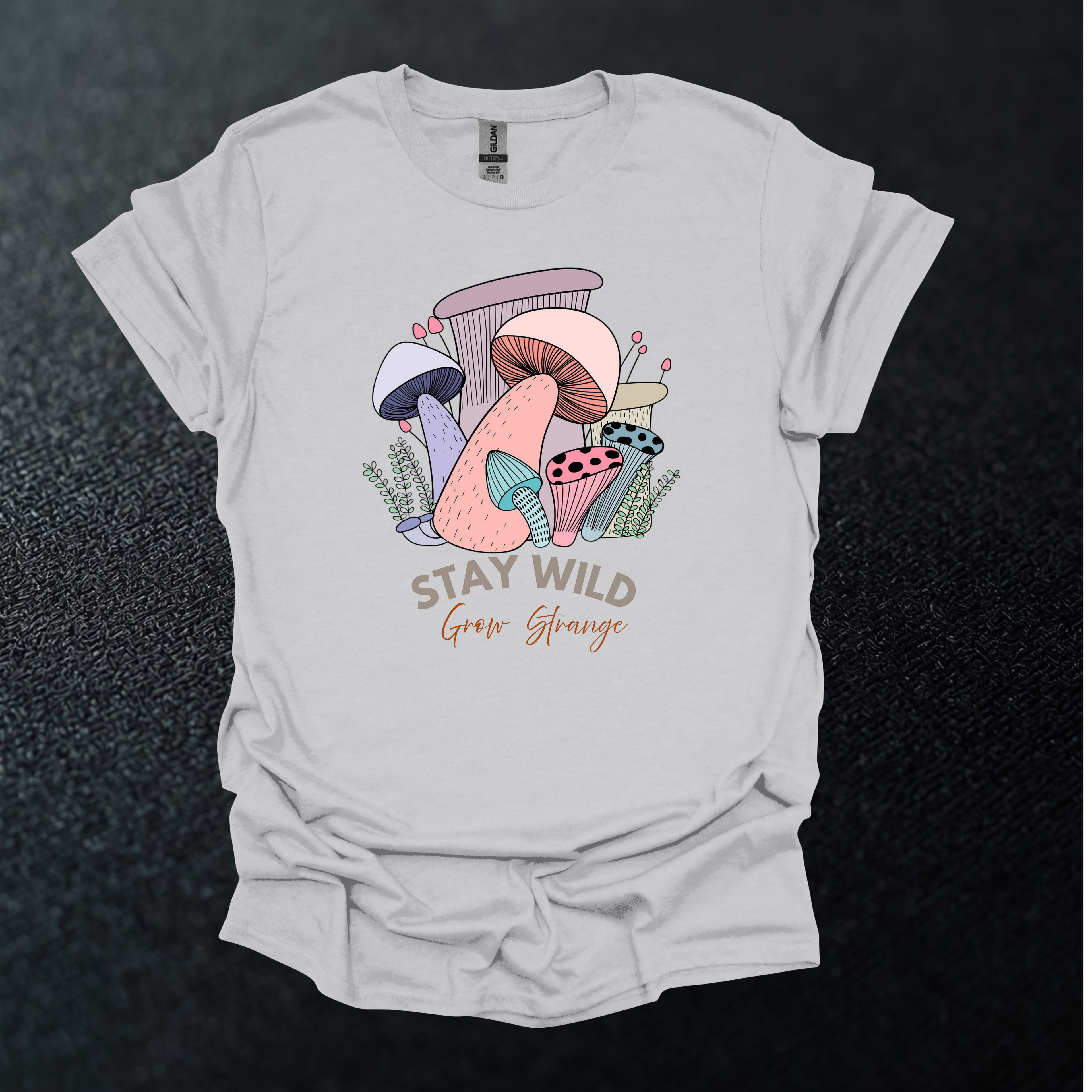 Stay Wild Grow Strange Graphic T-Shirt