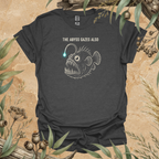The Abyss Gazes Also | Anglerfish Unisex T-Shirt | Deep Sea Wildlife Art
