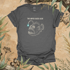 The Abyss Gazes Also | Anglerfish Unisex T-Shirt | Deep Sea Wildlife Art