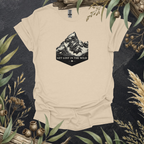 Get Lost in the Wild | Mountain Contour Unisex T-Shirt | Hiking & Outdoor Adventure Apparel