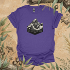 Get Lost in the Wild | Mountain Contour Unisex T-Shirt | Hiking & Outdoor Adventure Apparel