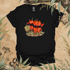 Sturt's Desert Pea | Australian Wildflower Unisex T-Shirt | Original Botanical Art | Mildly Wild Club