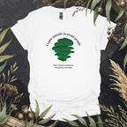 I Came Outside to Avoid People | Funny Ghost Mushroom Unisex T-Shirt | Nature Lover Gift