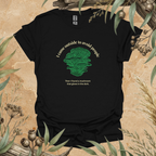 I Came Outside to Avoid People | Funny Ghost Mushroom Unisex T-Shirt | Nature Lover Gift