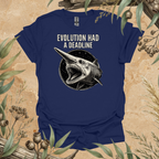 Evolution Had a Deadline | Funny Goblin Shark Unisex T-Shirt | Ocean Lover Gift