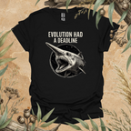 Evolution Had a Deadline | Funny Goblin Shark Unisex T-Shirt | Ocean Lover Gift