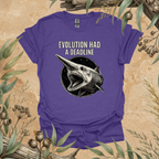 Evolution Had a Deadline | Funny Goblin Shark Unisex T-Shirt | Ocean Lover Gift
