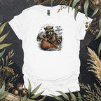 Not All Who Wander Are Lost Raccoon T-Shirt