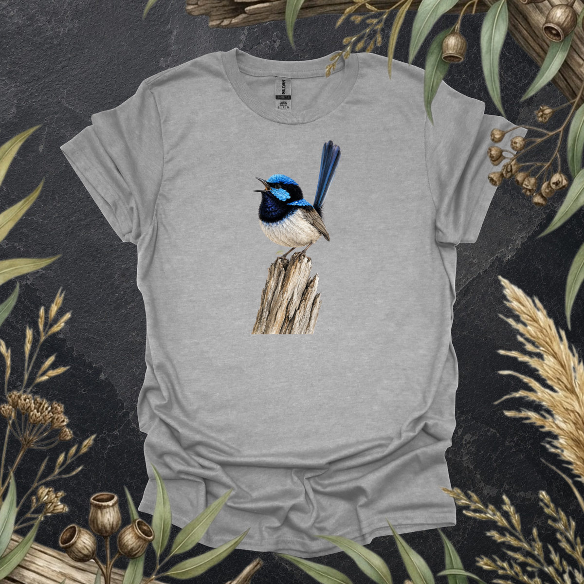 Superb Fairywren T-Shirt | Australian Bird Art
