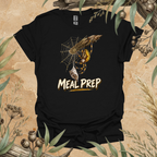 Meal Prep Spider T-Shirt | Funny Golden Orb Weaver Wildlife Shirt | Australian Spider Lover Gift